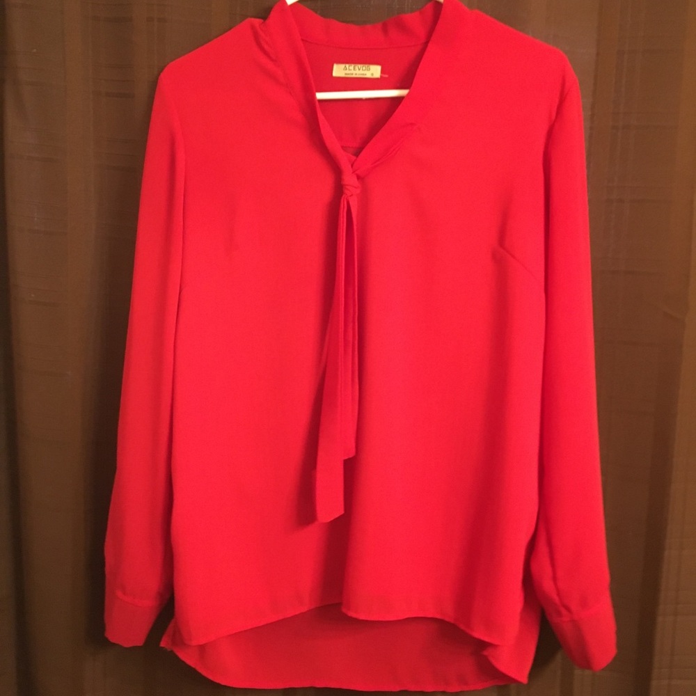 Red Professional Acevog Blouse